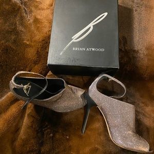 Brian Atwood ankle strap stiletto